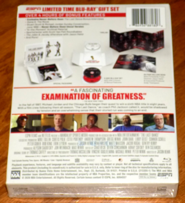 The Last Dance ESPN Michael Jordan Chicago Bulls Documentary BLU