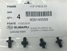 2008-2019 Subaru Bumper Cover Retainer Clips 4 Impreza Crosstrek 909140059 Oem