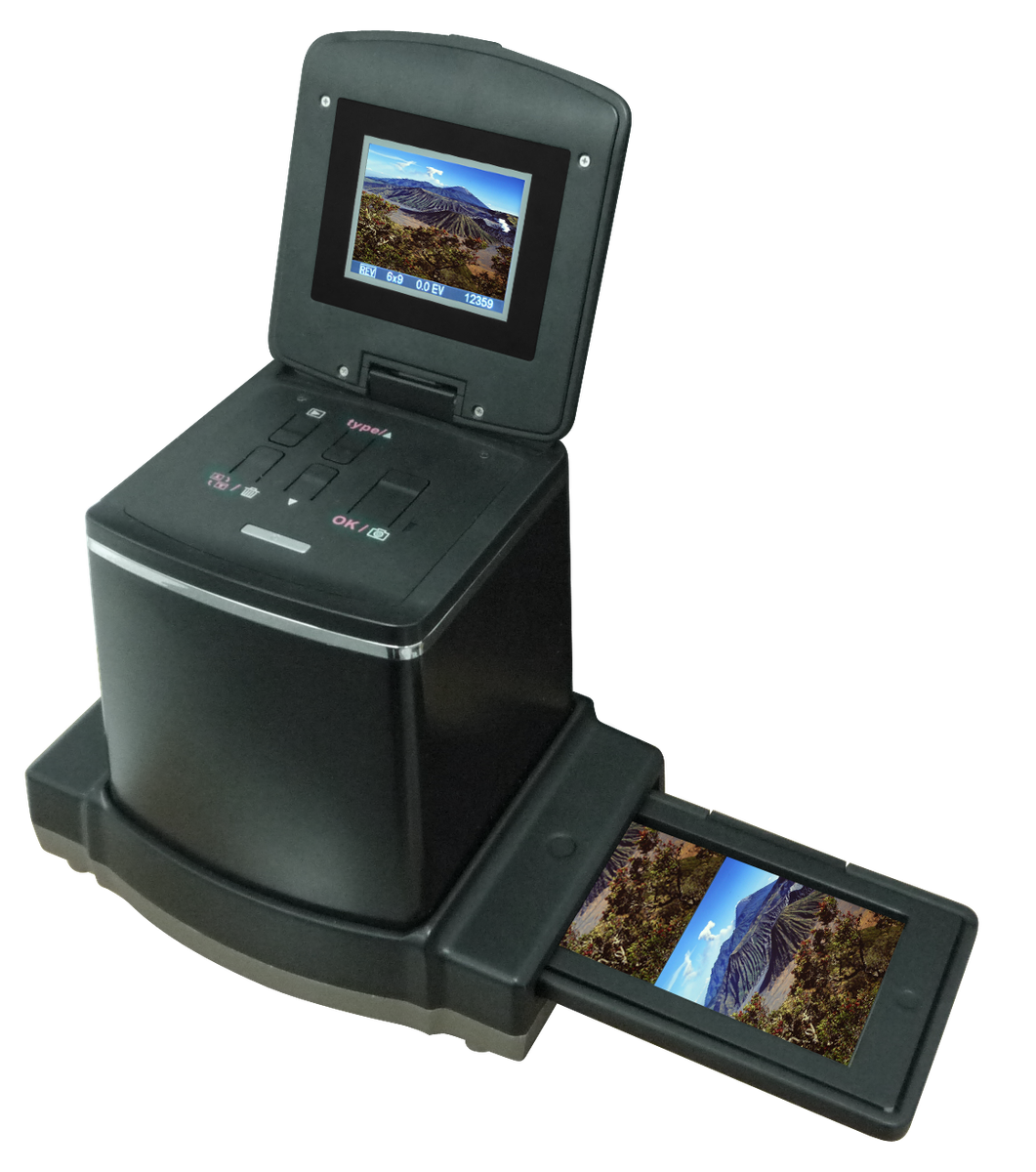 120 Format Film Slide Scanner Film Size