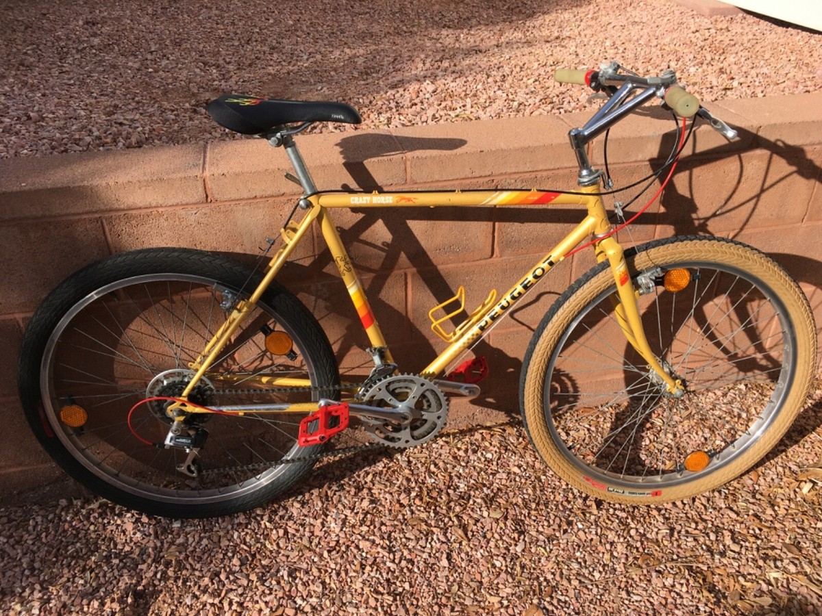 Peugeot Crazy Horse Vintage Retro Custom classic cruiser