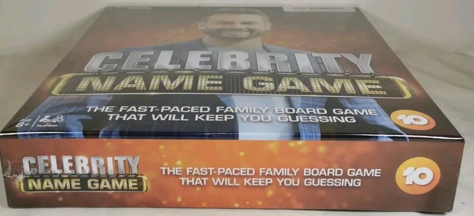 2019 Celebrity Name Game The Fast-Paced Family Board Game, NEW Free AU Post - Image 4 of 4