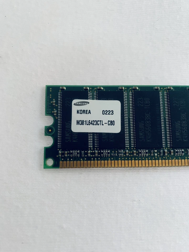SAMSUNG ~ Korea ~ 0223 ~ M381L6423CTL-CB0 - Image 2 of 4