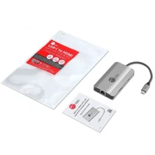 SIIG USB-C To HDMI With LAN Hub Adapter Brand New