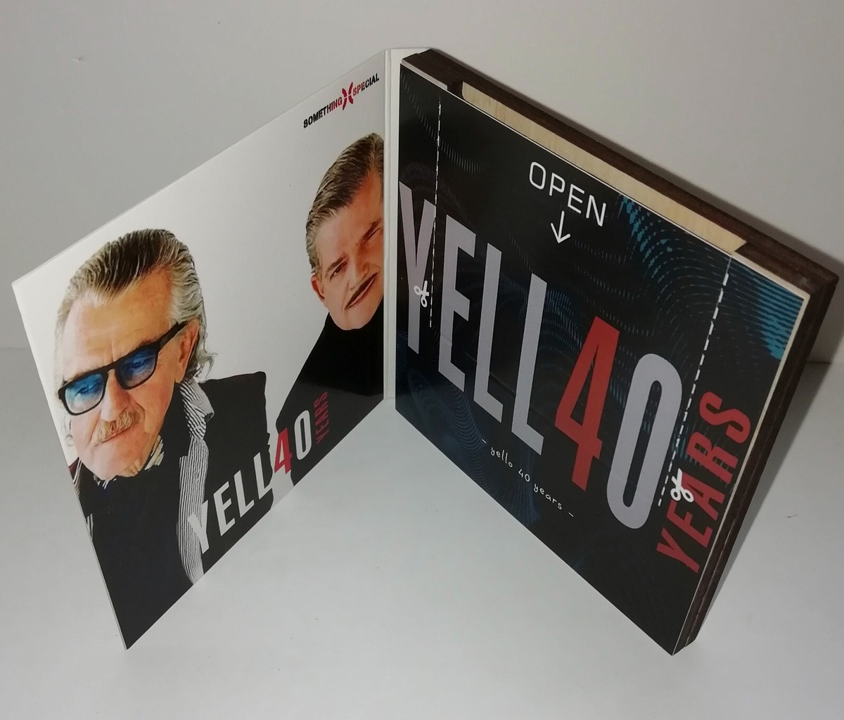 YELLO 40 YEARS (CD-BOXセット) Yello - Yell40 Years (Hi-Res Audio) (SD Card, wooden box) SEALED