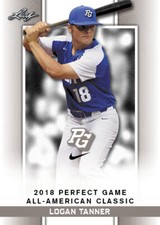 10 ct lot 2018 Logan Tanner Leaf Perfect Game Nike AA Classic Aflac Limited-Ed S