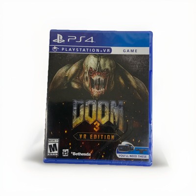 Doom 3 VR Edition PlayStation 4 PS4 Brand New Factory Sealed PSVR