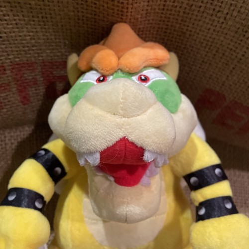 10" Super Mario Brothers Bowser Stuffed Plush Doll Japanese Import King Koopa - Picture 10 of 12