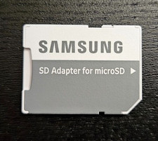 Samsung Micro SD Adapter To SD HC SDHC Memory Card Adapter Reader