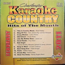 60457  CHARTBUSTER  KARAOKE  LOT MI LAST