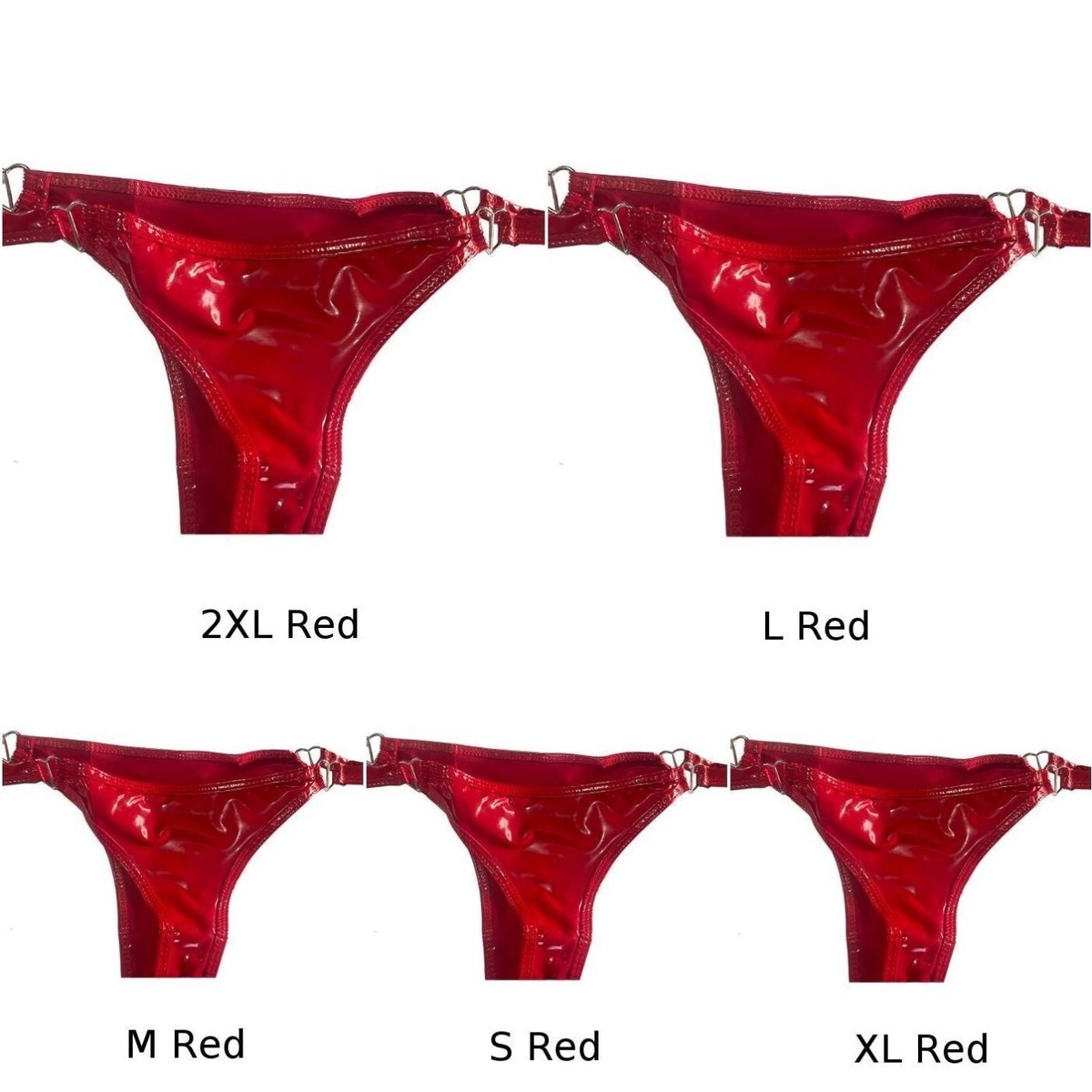 Intimo Da Donna Da Donna Intimo Effetto Bagnato PVC Taglio - Foto 2