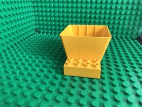 Lego Duplo Replacement Part Deluxe Train Thomas 5554 Bright YELLOW LOADING CHUTE