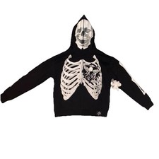 Hasta Muerte L Black Skeleton Angel Graphic F...