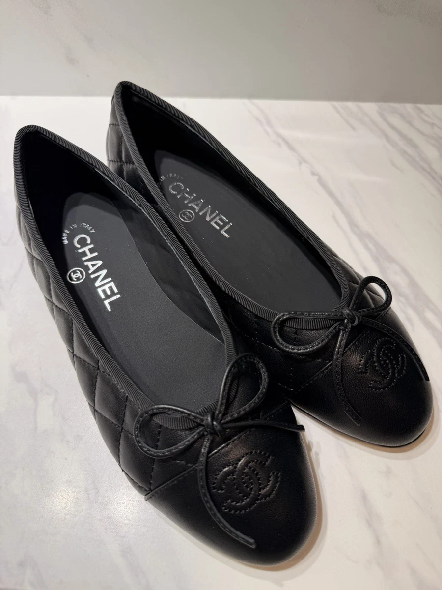 CHANEL Women's Leather Upper Chanel Ballerina for sale | eBay