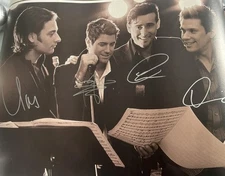 IL DIVO Limited Edition Signed Poster. Urs, Carlos, David & Sebastien #383/1000.