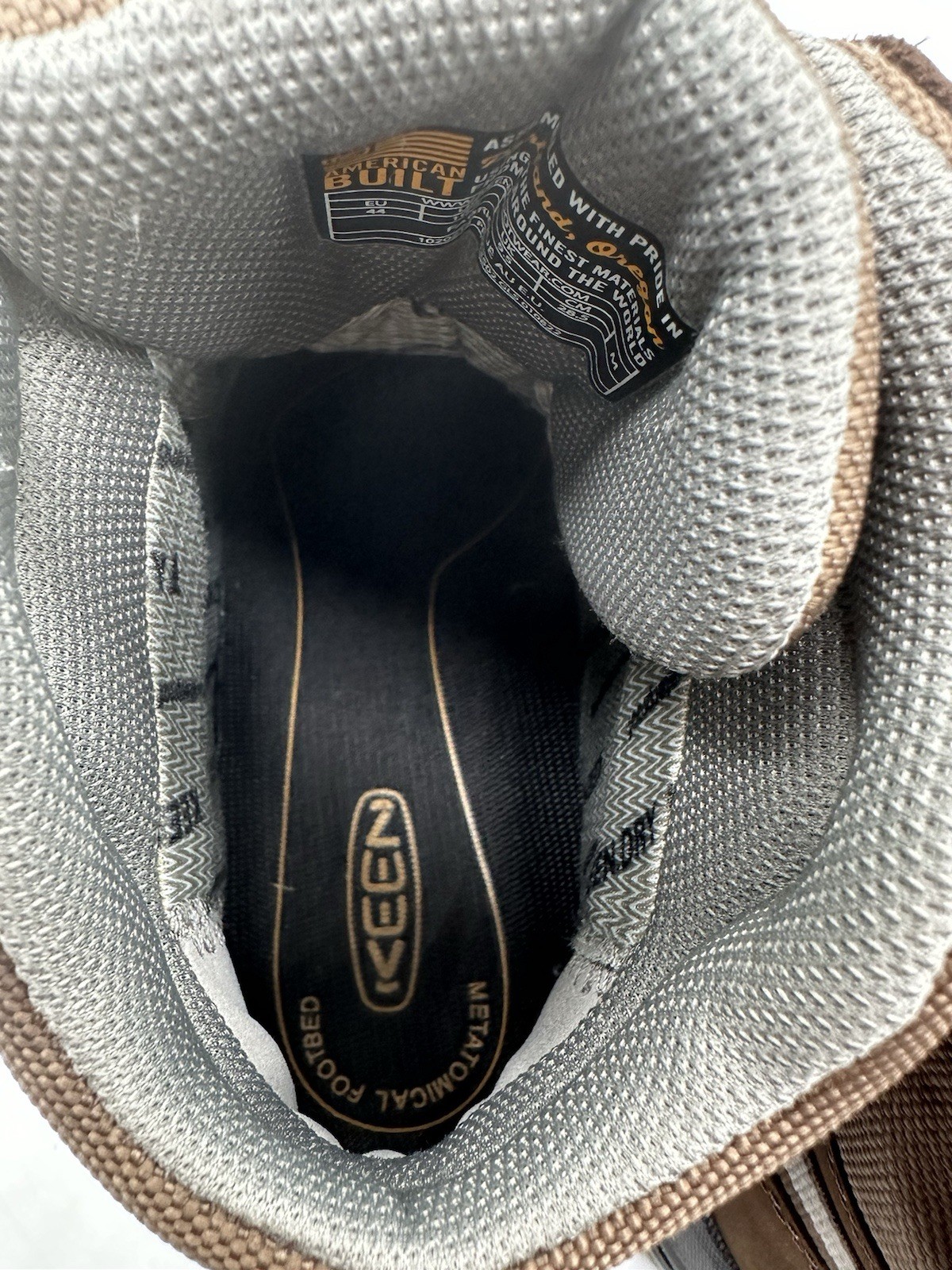 Stivali da trekking impermeabili KEEN da uomo taglia 10 5 M Durand II (2) 1020218