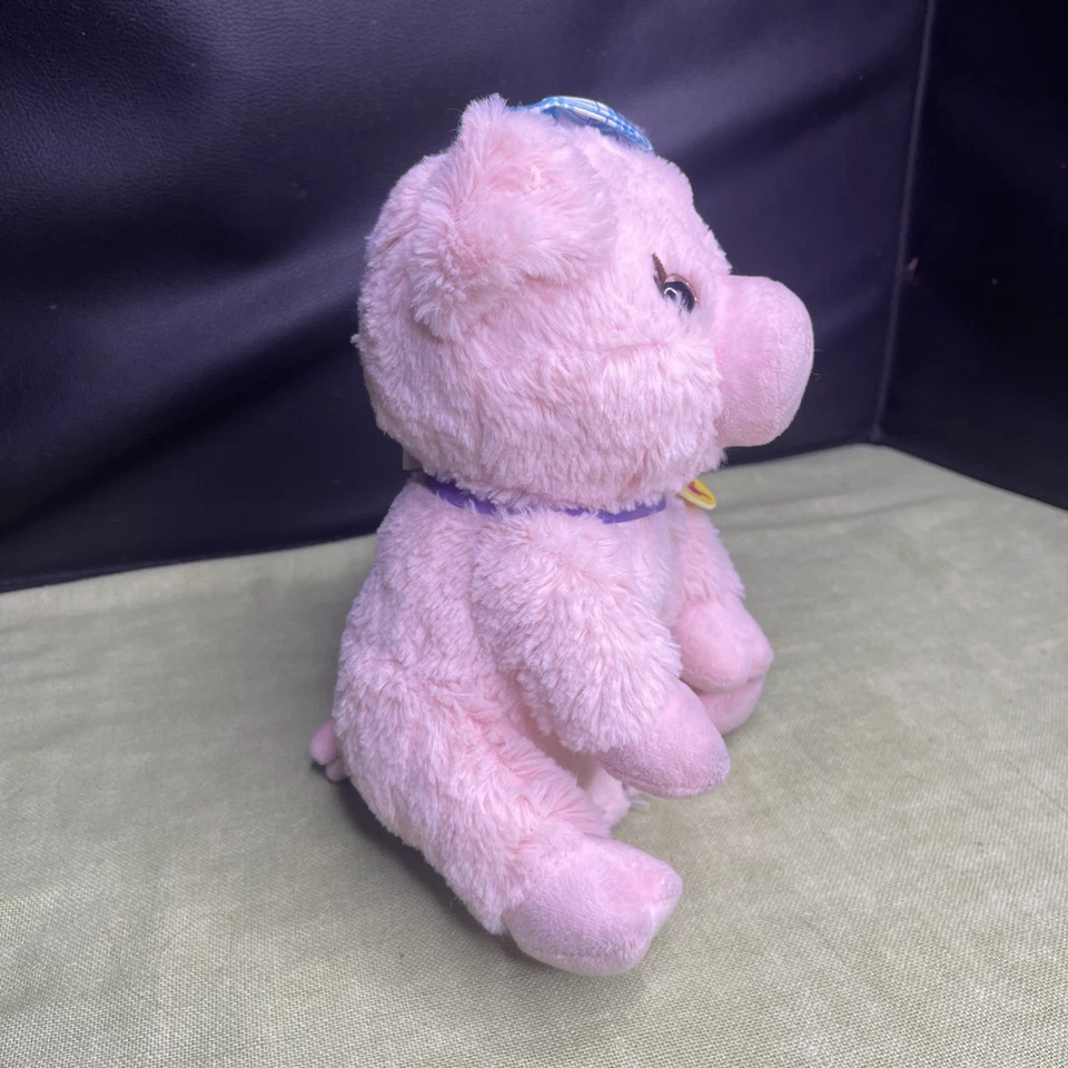 Barbie Cerdo Rosa 8" Peluche Arco Azul Dulce Huerto Granja Oinks Sonidos Probados Funciona Foto 2 de 4