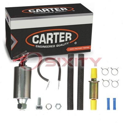 Carter In-Line Electric Fuel Pump for 1967 Dodge W100 Series 6.3L V8 Air gz
