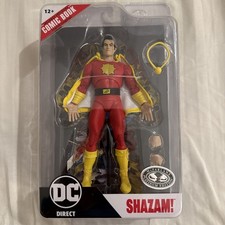 MCFARLANE DC MULTIVERSE PAGE PUNCHERS SHAZAM CAPTAIN THUNDER PLATINUM CHASE