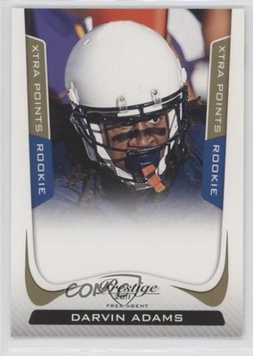2011 Panini Prestige Xtra Points Gold 20/250 Darvin Adams #228 Rookie RC fm0