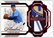 2023-24 Flawless Ruby Curtis Mead Dual Patch 6/8 #DP-CM