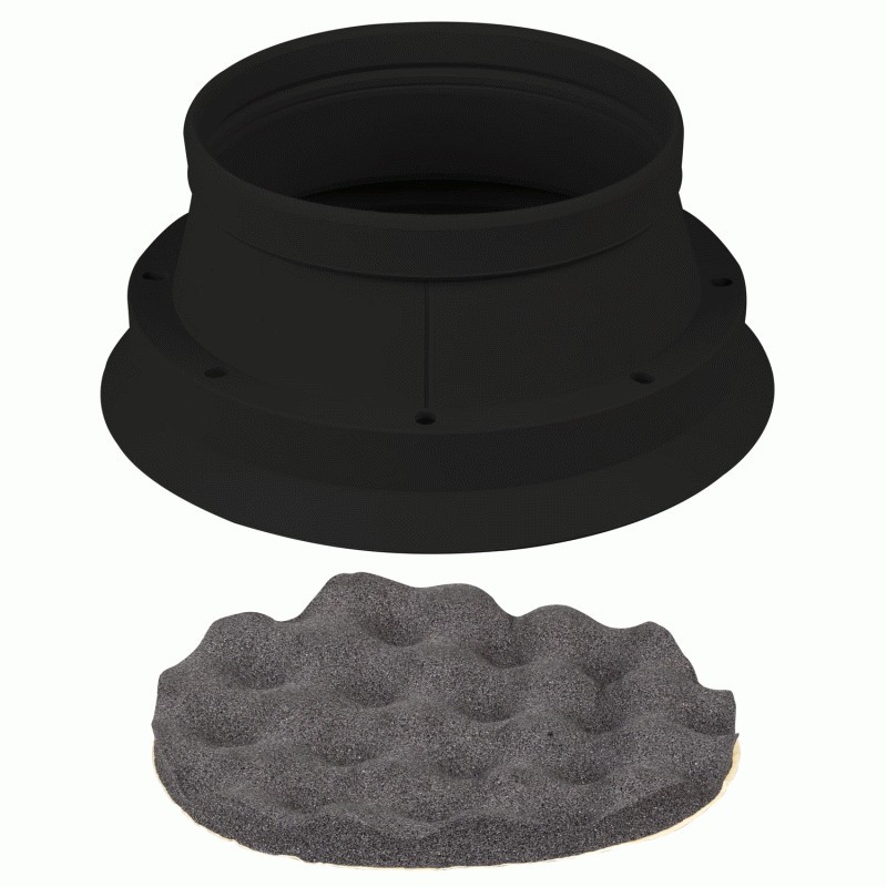 Metra IBSBF65 Install Bay 2 Piece Speaker Baffle Kit 6.5 Inch