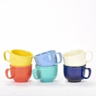 Homer Laughlin China Jumbo Cup Soup Mug Coordinates w/ Fiestaware Various Colors
