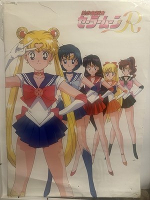 Sailor Moon R B2 Anime Poster Vintage