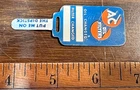 VINTAGE AC Oil & FILTER Change DIPSTICK Metal Reminder Tag Plug