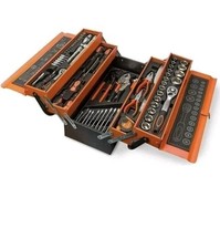 Cassetta Attrezzi Chiavi Inglesi, Cacciaviti,Cricchetto  Metallo Porta Utensili