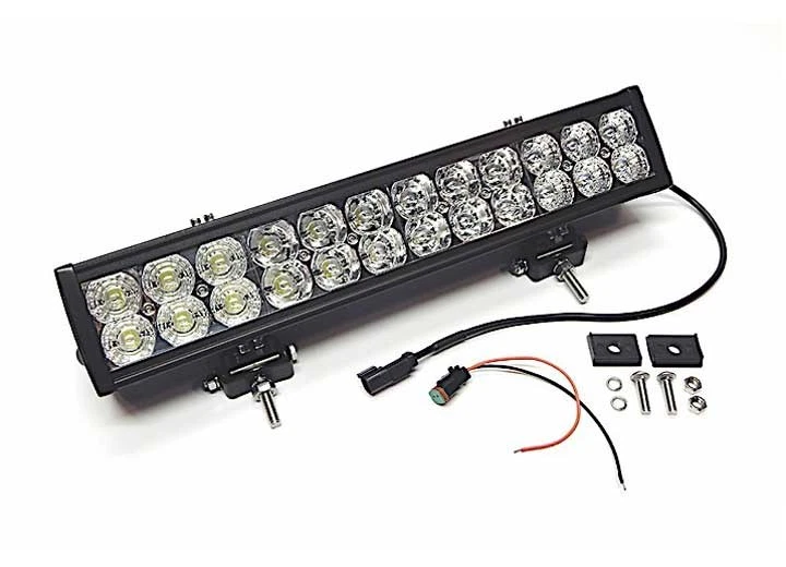 Southern Truck 72021 20" Barra de Luz LED Str Cromo Inundación/Viga 120W Ajuste Base Montaje Foto 3 de 4