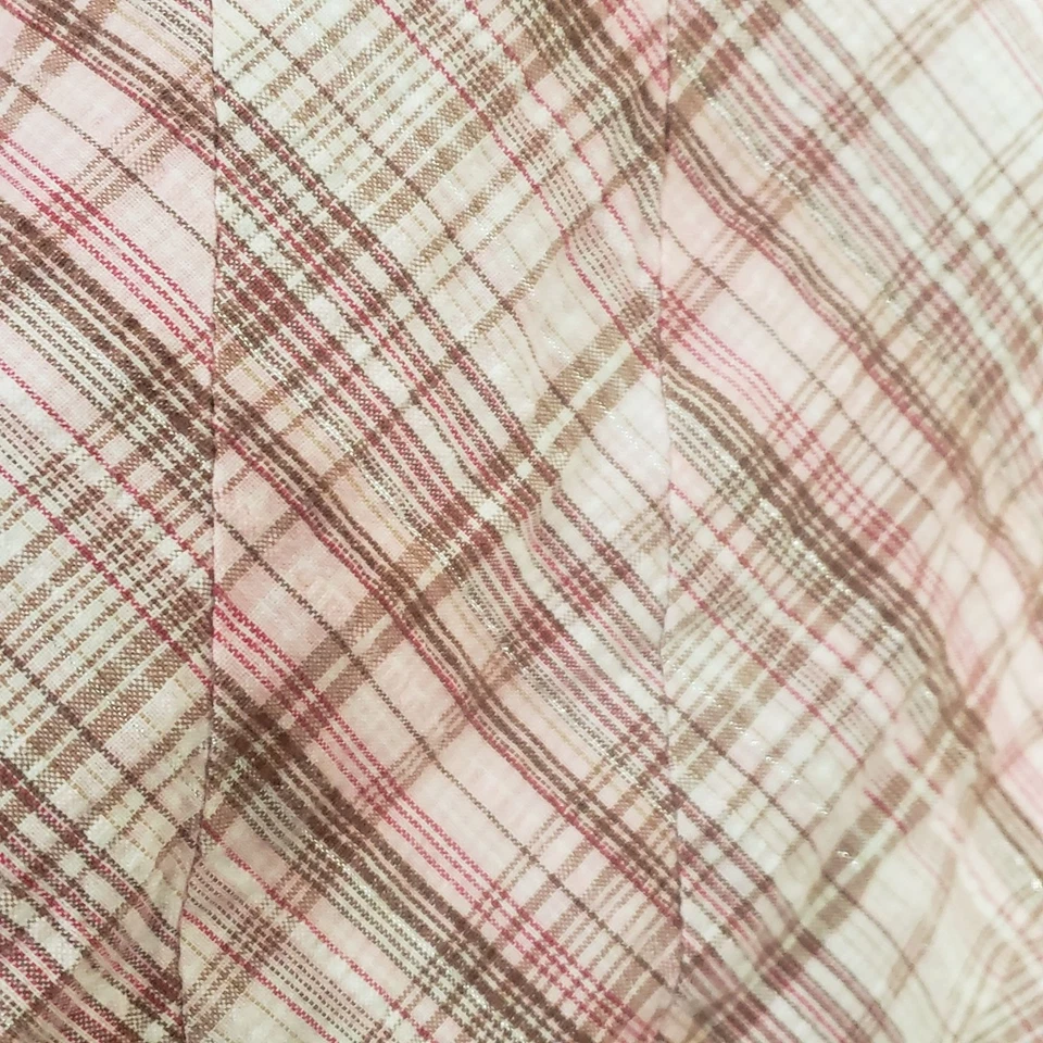 Camisa Feminina Vintage Y2K Faded Glory Botão para Baixo Tamanho 22/24 Western Boho Preppy - Imagem 4 de 4