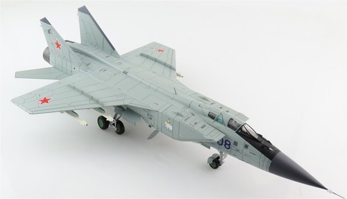 Hobby Master 1/72 MiG-31B Foxhound Aeronautica Militare Russa Blu 08 Russia HA9702 - Foto 2 di 7