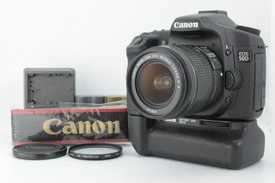 [Near MINT] Canon EOS 50D EF-S 18-55mm f/3.5-5.6 & Battery Grip From JAPAN