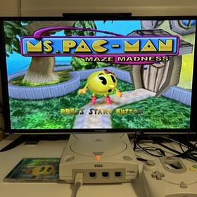 Sega Dreamcast HKT-3020 Video Game Console Console Only. Tested and Working