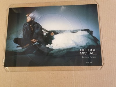 GEORGE MICHAEL - Father Figure - RARE UK Ltd  Shaped PICTURE DISC NEAR MINT