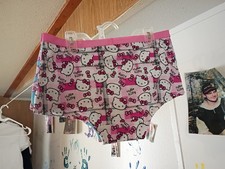 NWT girls Small Two Pack Hello Kitty Boy Shorts 4/6