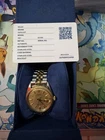 Rolex Datejust Champagne Men's Watch - 1601 Silver Jubilee and Gold Jubilee