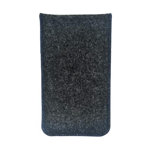 Felt case for Samsung Galaxy A36 5G dark grey blue edge case bag protection - Picture 3 of 6