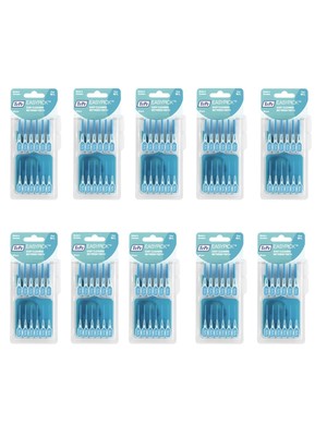 10x  TePe Easy Pick M/L blau a 36 St. Interdentalbürsten  Zahnzwischenraumbürste