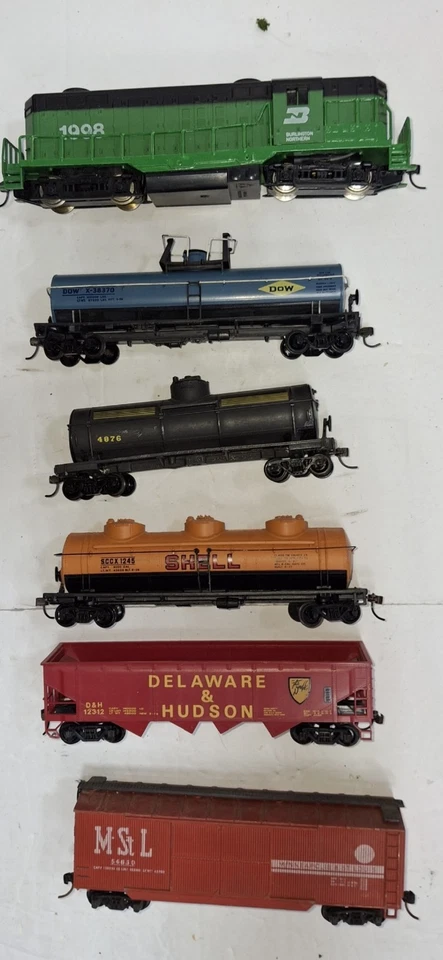 HO Scale Large Train Set With Atlas Nickel Silver Track.  Tested! - Image 3 of 4