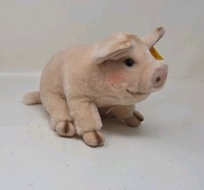 Vintage Steiff Pig Plush Germany