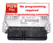 Control unit VW Caddy 2K 1.9L TDI 77KW BLS 03G906021PF 0281014075 UNLOCK ECU EDC
