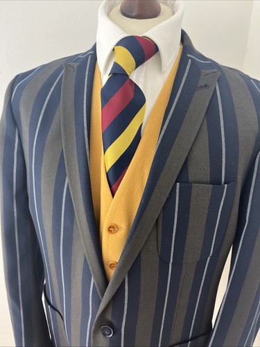 Chaqueta Blazer Boating Rayas Hombre’s Mod 60’s Regatta Races por ASOS 42L - Imagen 3 de 11