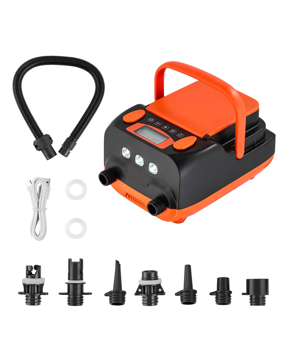 Pompe à air électrique VEVOR 20 psi pour paddle finissez-en avec le gonflage manuel