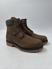 Timberland 6-inch Premium Waterproof Boots Dark Brown A41MW-W07 Men's Size 8.5