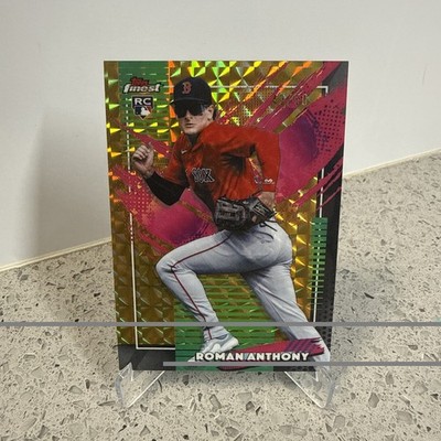 2026 Topps Finest Roman Anthony Rare Gold X-Fractor RC /50 Red Sox Rookie