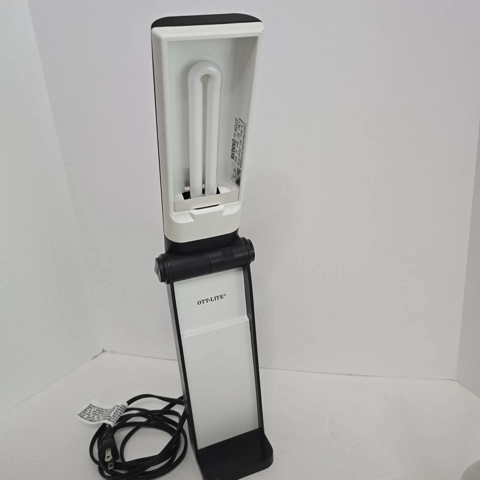 OttLite LED Mobile Task Lamp Black Portable Lightweight Battery Operated White - Image 3 of 4