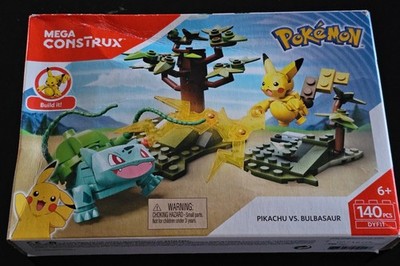 Mega Construx Pokémon Pikachu vs. Bulbasaur DYF11 Build Beyond NEW Sealed 2017