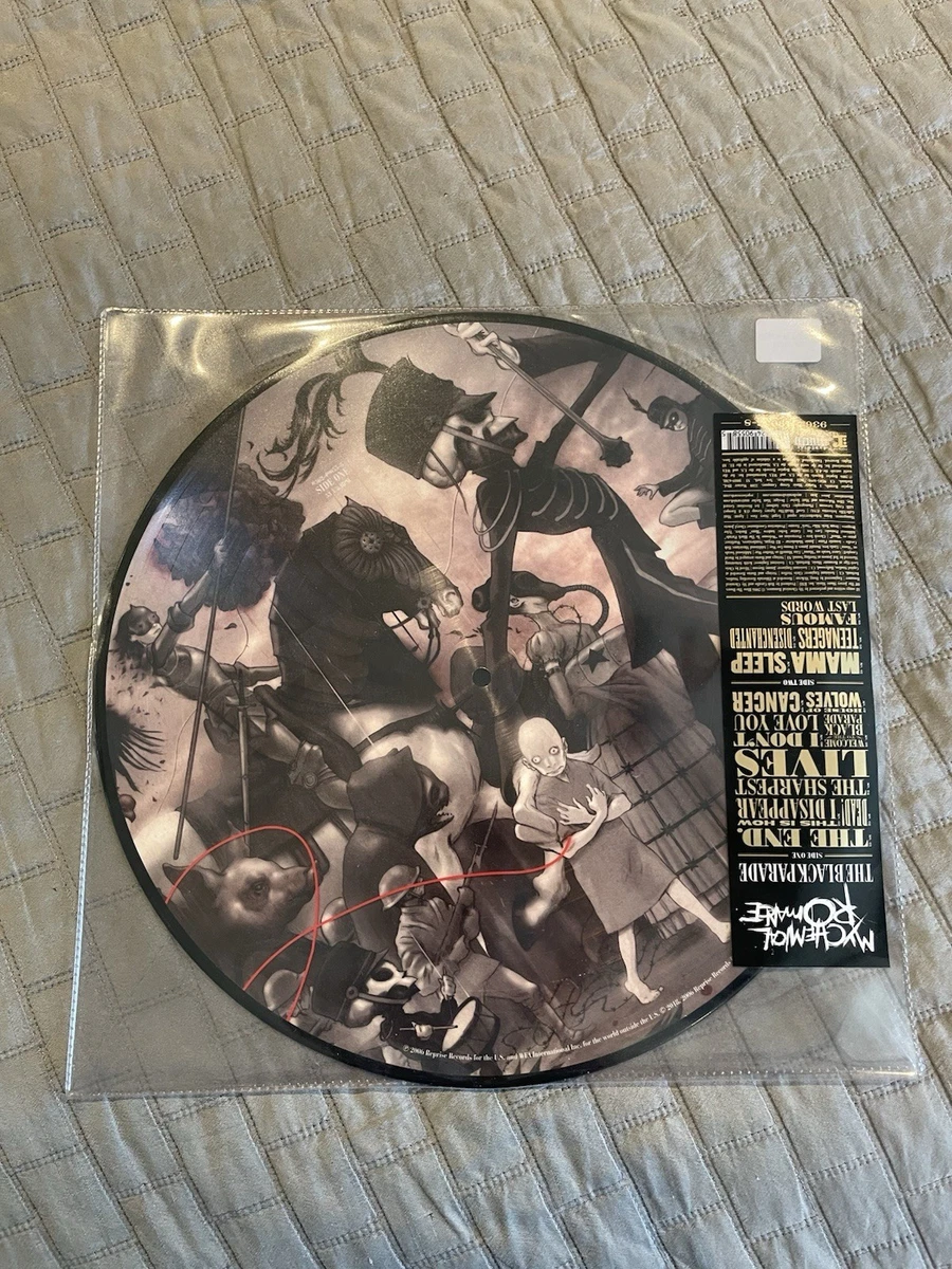 My Chemical Romance Picture Disc 33 RPM Speed Vinyl Records for