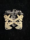 VINTAGE U.S. NAVY MEDAL LAPEL PIN - STERLING SILVER & 10K GOLD FILLED - SC-10 — photo 6
